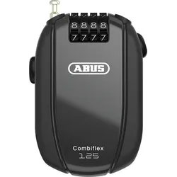 Abus Combiflex Trip 125 Roll-Back Kabelschloss schwarz