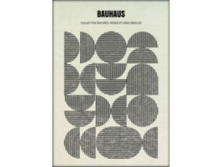 Tableau WAG Bauhaus A 50 x 70 cm