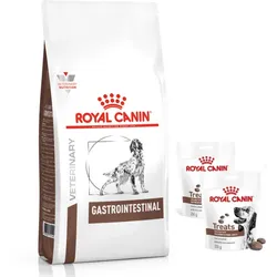ROYAL CANIN Gastro Intestinal GI25 7,5kg + Royal Canin Dog Gastrointestinal Treats  Hundeleckerli 2x230g