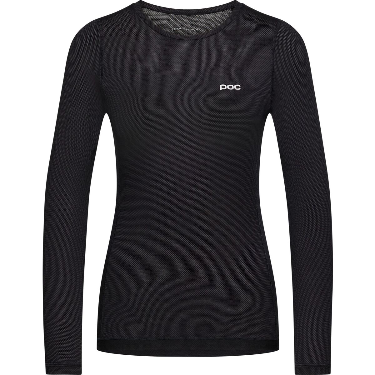 POC W's Layer Mid Long Sleeve Jersey uranium black (1002) L PC570431002LRG1