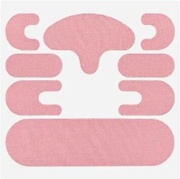 Inspire Select 32pcs Reusable Anti Wrinkle Face Patches Silicone Forehead, Neck & Face Lifting Pads For Smooth Skin Care pink