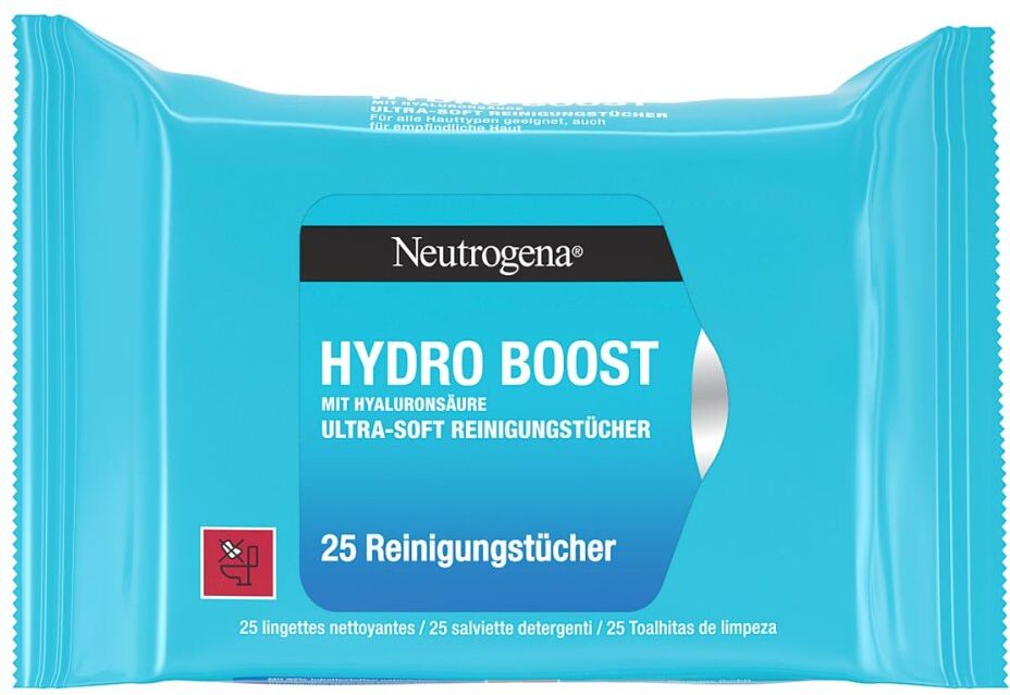 Neutrogena Hydro Boost Aqua Reinigungstücher 25stk