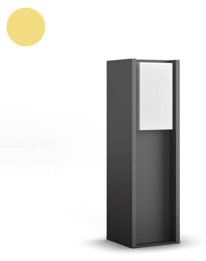 Philips Hue Turaco LED tuinlamp grijs