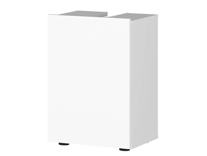 Meuble sous vasque 38 x 57 x 34cm Blanc/Blanc