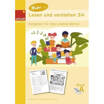 Mehr... Lesen und verstehen 3/4 Band A, Taschenbuch von Evelyne Möhr, Westermann Lernwelten GmbH, 978-3-07-210243-8