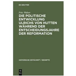 Walser:Die politische Entwicklung Ulric, Fachbücher von Fritz Walser