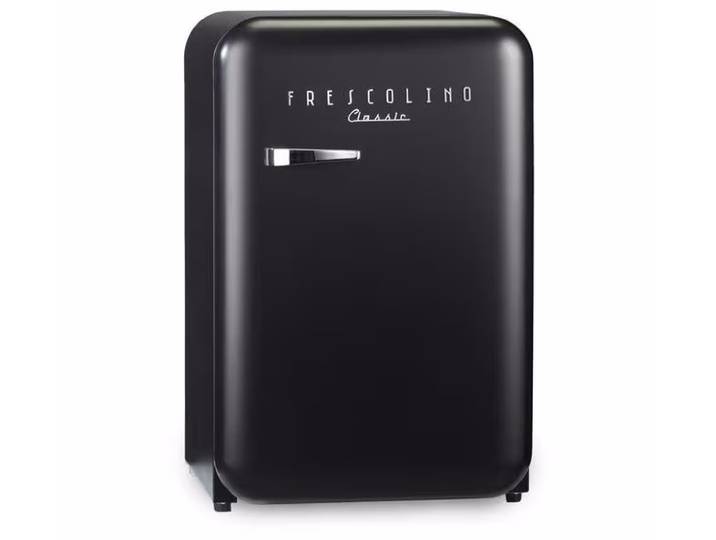 Trisa Frescolino Classics 107l schw Mini Kühlschrank – Mini Kühlschrank freistehend – schwarz