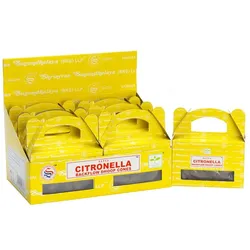 Box of  - Satya Citronella Backflow Dhoop Cone