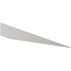Schlüter Systems WASHBASINPROFILE-WS Gefällekeile rechts und links inkl. Dekorprofil passend zu Waschtisch KERDI-BOARD-WS Aluminium TSBG - Strukturbeschichtet Beigegrau