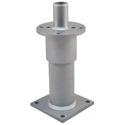 PITZL Pfostenträger PTP plus Verstellbare Ausführung "CE", Verstellbereich 250 - 300 mm, zinip