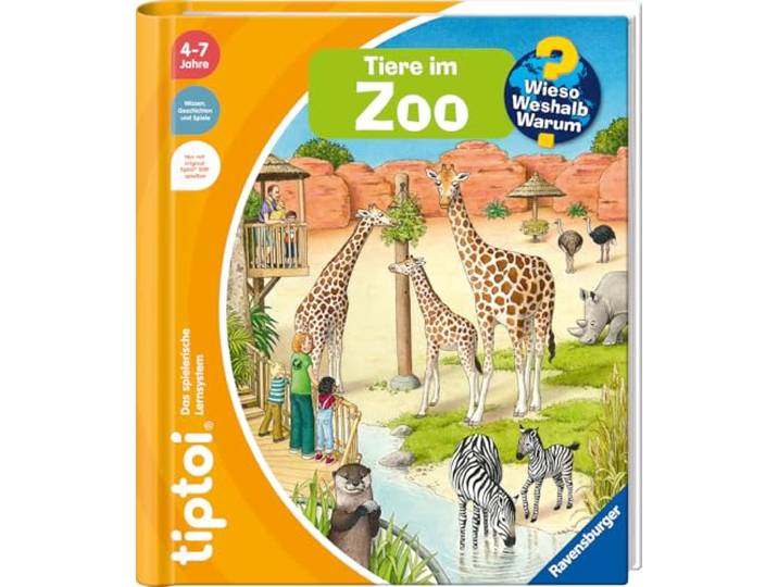 tiptoi® Wieso? Weshalb? Warum? Tiere im Zoo