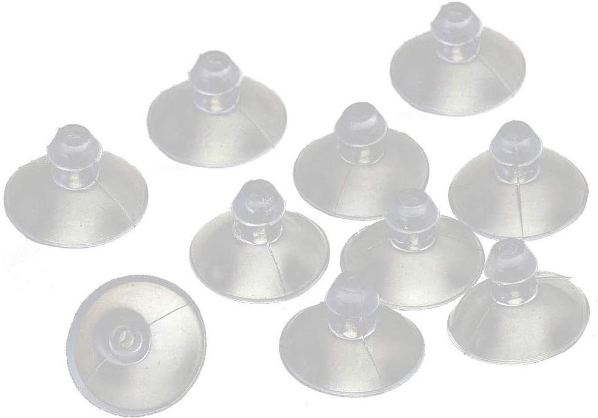 10 stuks Transparante Zuignappen van Rubber voor het Bevestigen van Decoratie