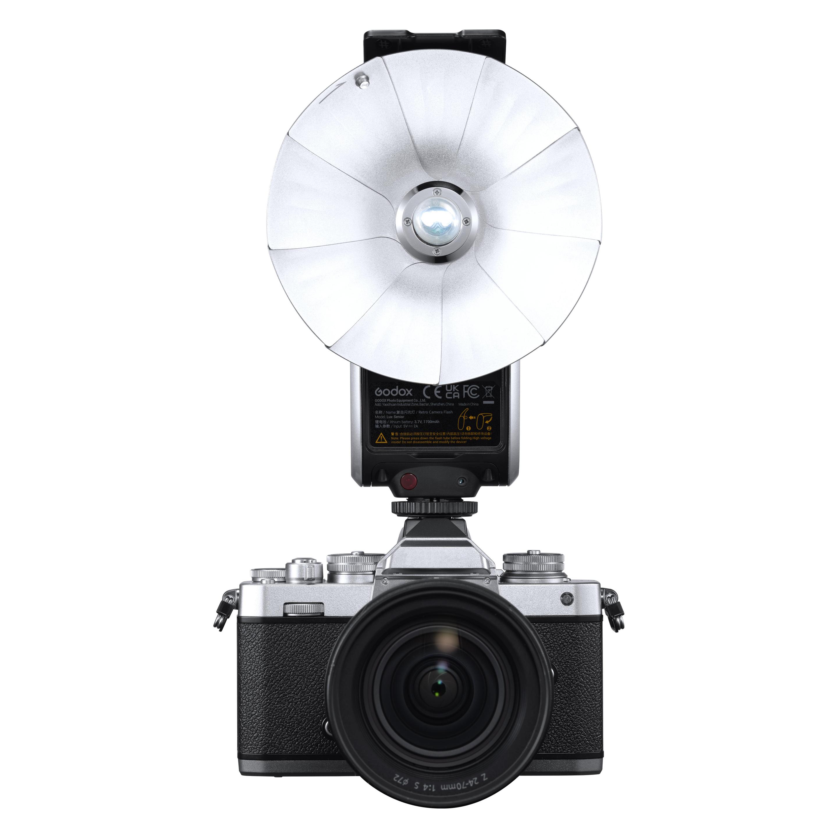 Godox Retro Lux Senior (Aufsteckblitz, Canon, Fujifilm, Nikon, Olympus, Pentax, Sony) (LUX SENIOR)