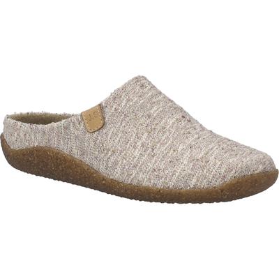 Hausschuh JOSEF SEIBEL "Vinny 03, beige-multi", Damen, Gr. 37, beige (beige, multi), Schuhe Hausschuh