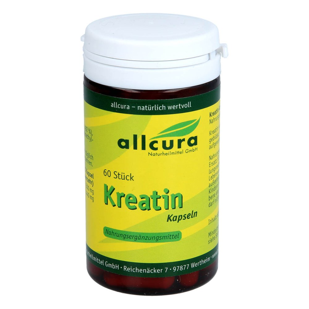 allcura Naturheilmittel GmbH Kreatin Kapseln 20894620