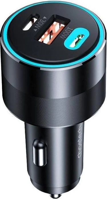 Choetech 130 Watt Ultra Charge Autoladegerät mit drei Anschlüssen