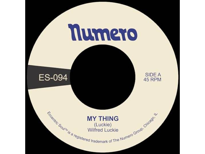 MY THING B/W WAIT FOR ME (OPAQUE BLUE 18cm )