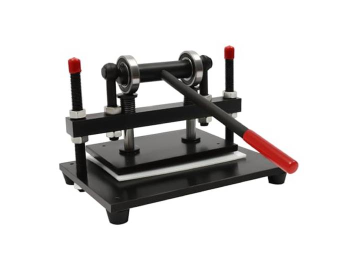 Leder-Schneidemaschine, 2T Belastbare Stanzmaschine Geeignet, Manuelle Lederstanze Stanzmaschine für Stoffleder Kunststoff Gummiplatten