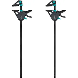 wolfcraft, Schraubstock + Zwinge, Due Morsetti Monomano Pro Max (700 mm)