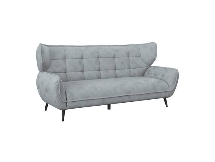 3-Sitzer-Sofa Prince Grau B: 221 cm