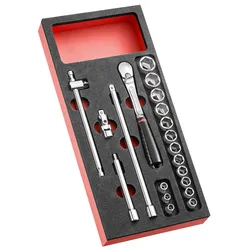 FACOM Modul Steckschluessel 3/8Z JL.161 20tl