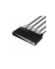 Lindy 3 Port HDMI 8K60 Switch Zum umschalten zwischen drei 8K@60Hz Quellgeräten die an ein Display angeschlossen sind (38369)