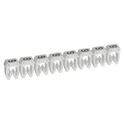 Legrand Legrand 038229 Kennzeichnungsclip Aufdruck 9 Außendurchmesser-Bereich 2.70 bis 3.90 mm 038229