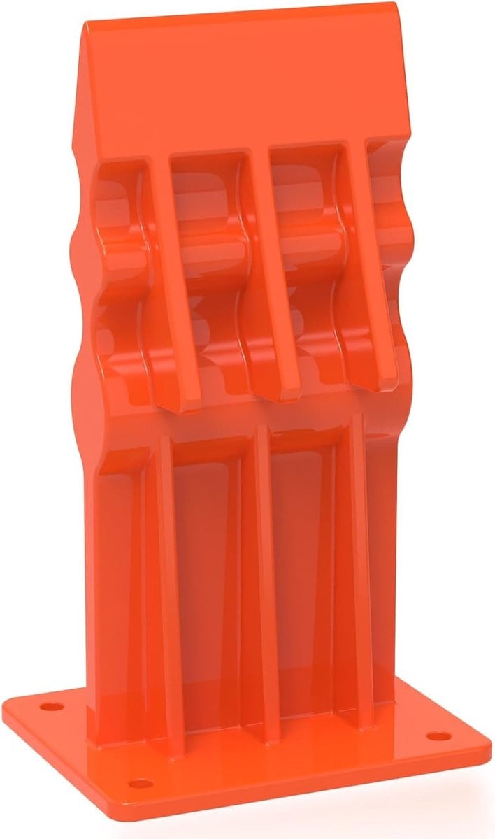 Handmatige houtsplijter van roestbestendig koolstofstaal, oranje, 30,5 cm