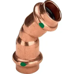 Bogen PROFIPRESS 2426 42mm 45 Grad 292386 aus Kupfer, für Wasser