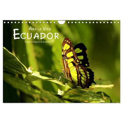Ama la Vida Ecuador (Wandkalender 2027 DIN A4 quer), CALVENDO Monatskalender