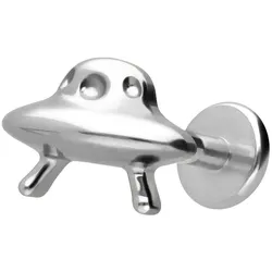 Titan Labret mit Innengewinde UFO
