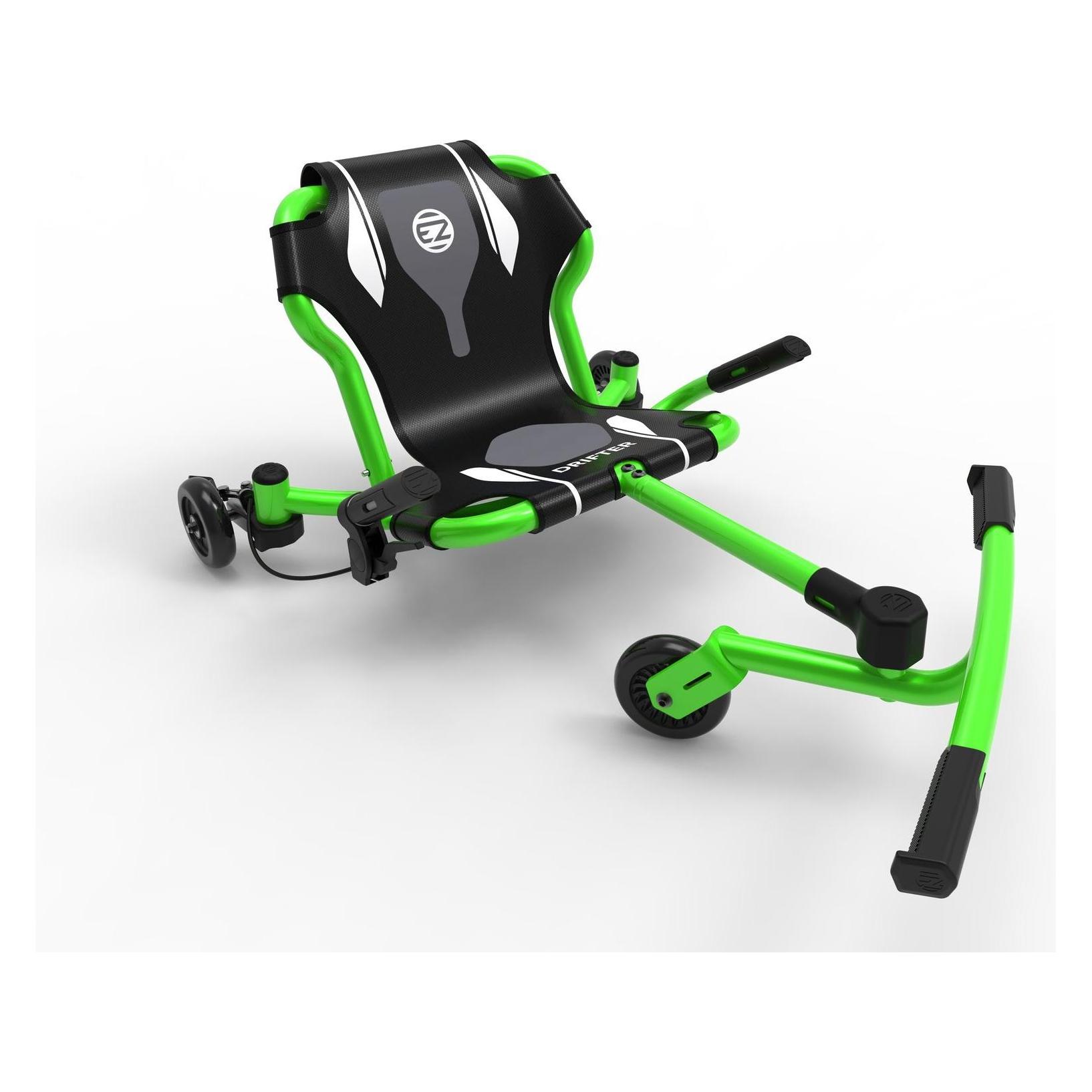 EzyRoller Drifter X Pojazd gokart napędzany nogami driftingowy 4-12 lat Lime green (EZD1XG)