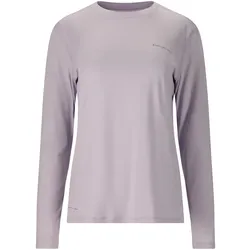 ENDURANCE Alvaly Melange langarm Trainingsshirt Damen 4393 - orchid petal 40