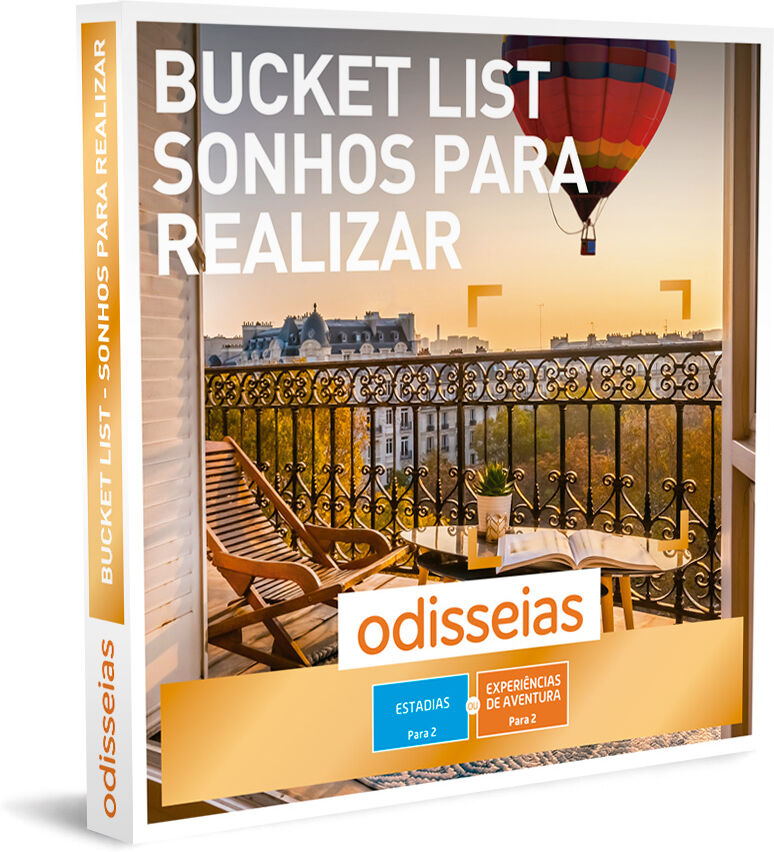 Bucket List - Sonhos para Realizar   80 Experiências à Escolha