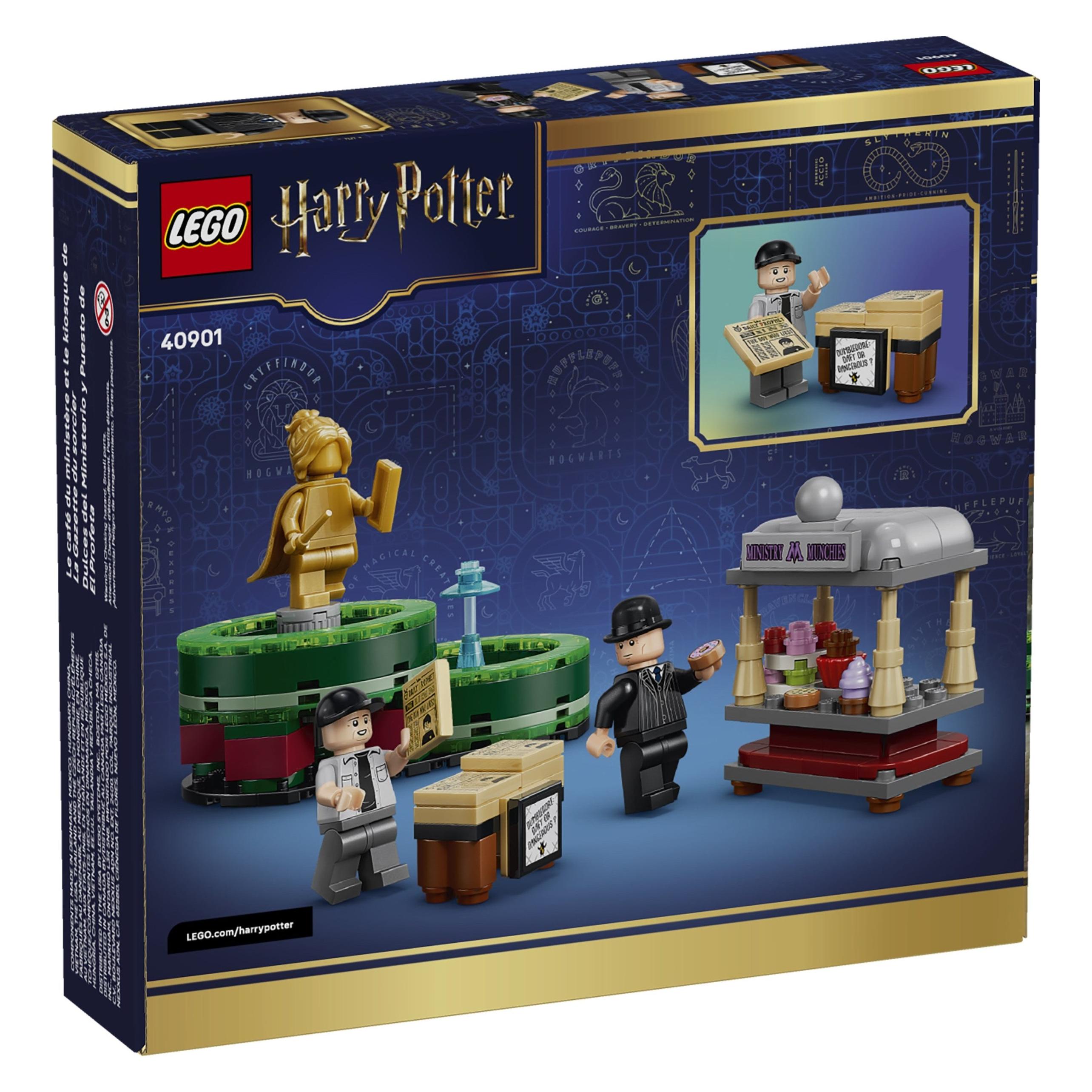 LEGO 40901 Ministry Munchies & The Daily Prophet Stands (GWP) (40901, LEGO Harry Potter) (40901)