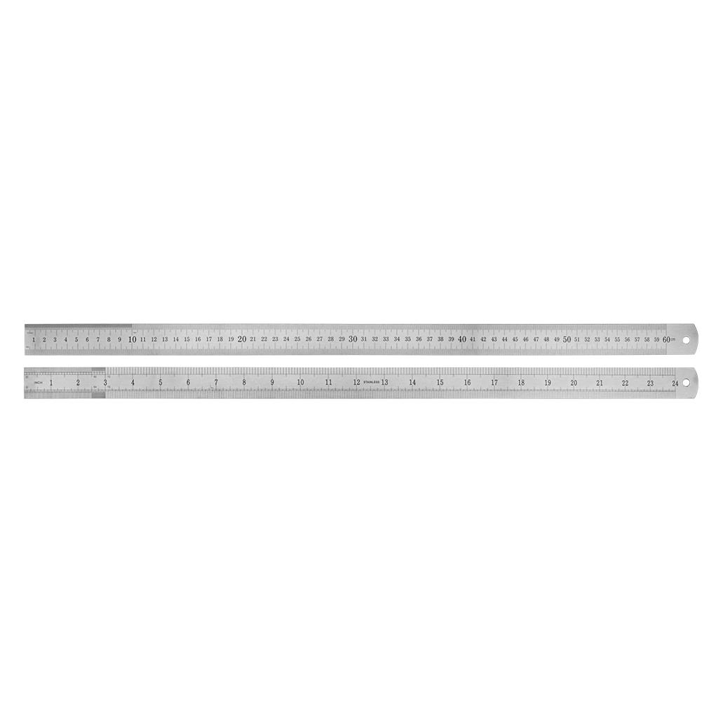 Donau STAHL-LINEAL 600 mm (60 cm, Stahl) (MLS60)