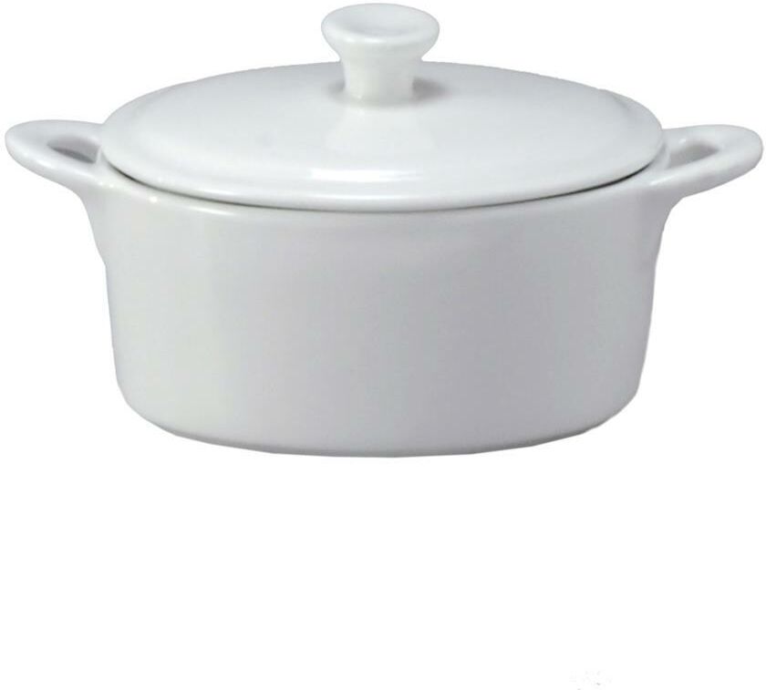 Tirolix Casseruola Ovale con Coperchio 12 cm Service