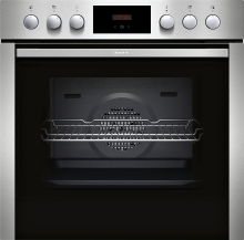 Neff E1CCD2AN3 Einbau Herd kochfeldgebunden Edelstahl 7Heizarten LED-Display EasyClean