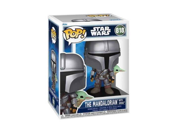 POP Star Wars: Mandalorian & Grogu - Mandalorian avec Grogu