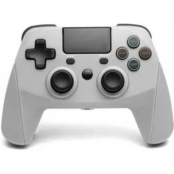 Snakebyte Pad 4 S Wireless PS4 Controller - grau (PS4), Gaming Controller, Weiss