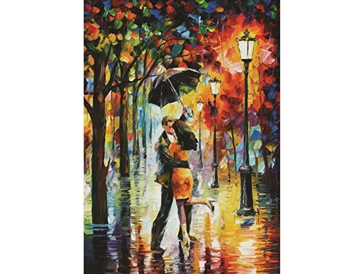 Puzzelman Dansen in de Regen - Leonid Afremov (1000)
