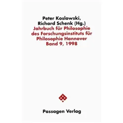 Jahrbuch für Philosophie 9 des Forschungsinstituts für Philosophie Hannover. 1998, Sachbücher
