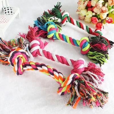 Uplifted Finds Durable Cotton Rope Knot Pet Chew Toy Durable Cotton Rope Knot Pet Chew Toy