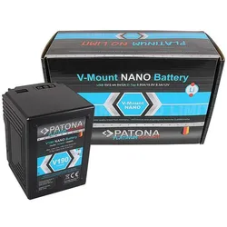 Patona V190 Nano (Kamera Akku), Kamera Stromversorgung, Schwarz
