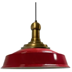 Bamyum Küche Esstisch  Rot Vintage  Hängelampe