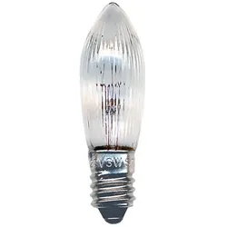 Scharnberger+Hasenbein Riffelkerze 13,5x45mm E10 23V 3W Strombr. 57181 (VE3)