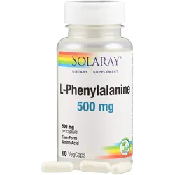 L-Phenylalanin 500mg Solaray 60 ST