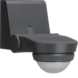 Hager EE841 Außenbewegungsmelder 360° IP55, Aufbau, anthrazit