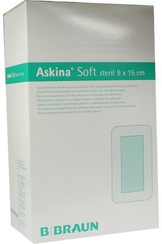 Askina Soft Wundverband 9x15cm steril 40stk