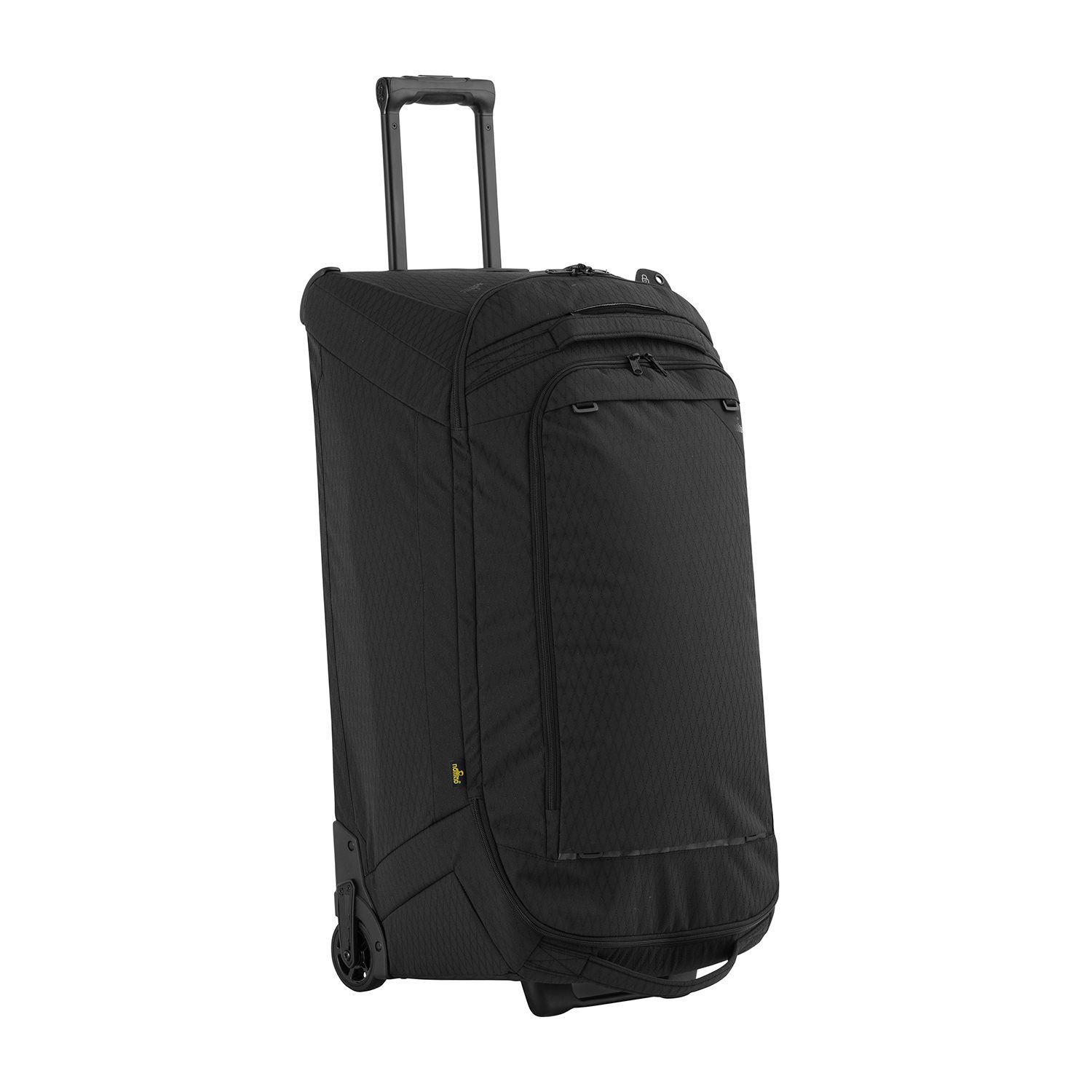 NOMAD Transfer 100 L Reisetasche Schwarz Premium Koffer mit Rollen und Trolley